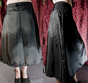 Langer Petticoat unfertig