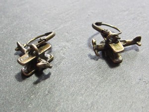 Biplane Earrings