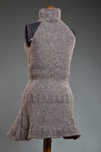 Grey Knitted Dress