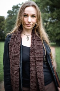 Brown Comfy Scarf