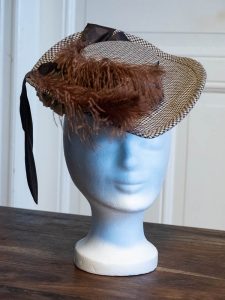 Elegant Hat with Feathers